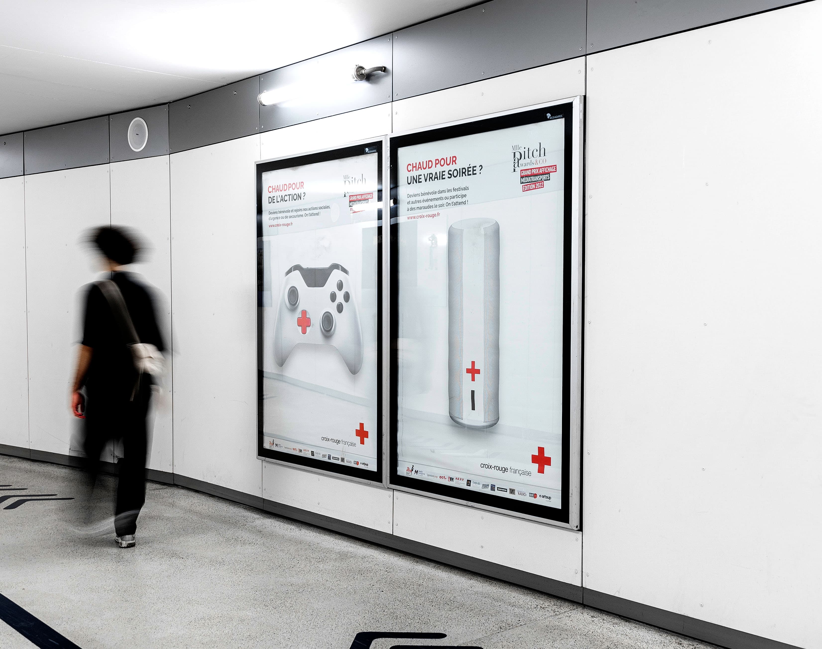 Campagne de publicité “Chaud pour” pour La Croix Rouge Française